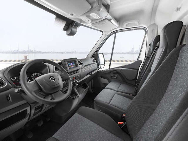 Opel, Movano, універсальність, салон, три місця